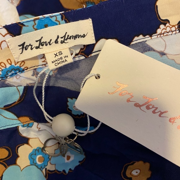 For Love & Lemons Magnolia Midi Skirt - XS NWT! - Picture 5 of 5